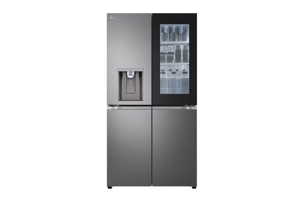 LG Four-Door Refrigerator, Black Stainless – GCX-274DFBC