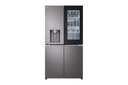 LG Four-Door Refrigerator, Black Stainless – GCX-274DFBC