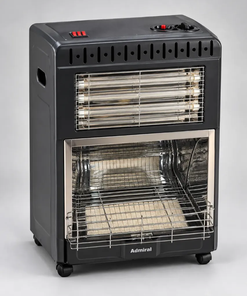 ADMIRAL SC-402E GAS & ELECTRIC CERAMIC HEATER