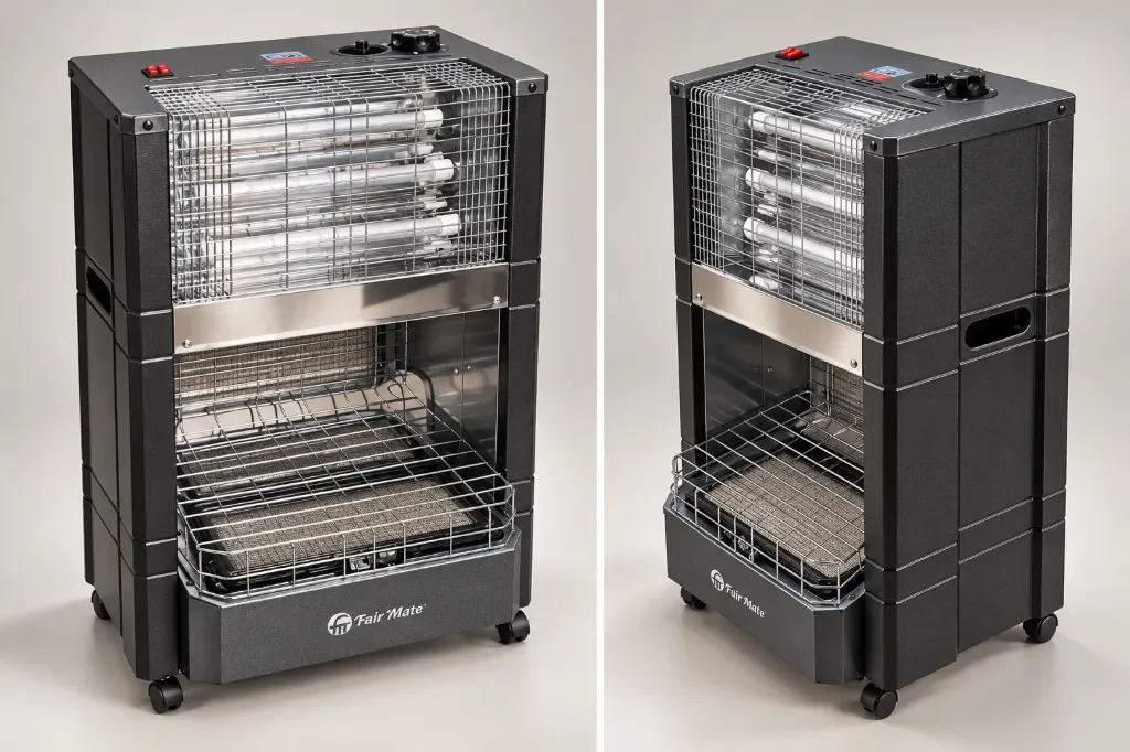 FAIR MATE EGH202 HEAVY-DUTY GAS & ELECTRIC HEATER