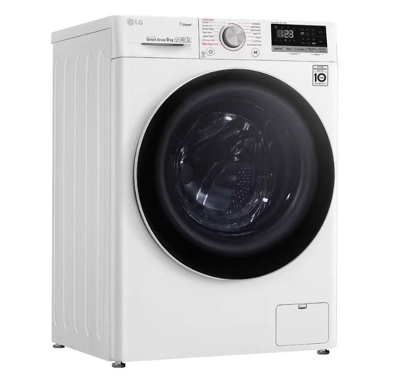 LG 1400rpm Front-Load Washing Machine, White – WR5011BWG