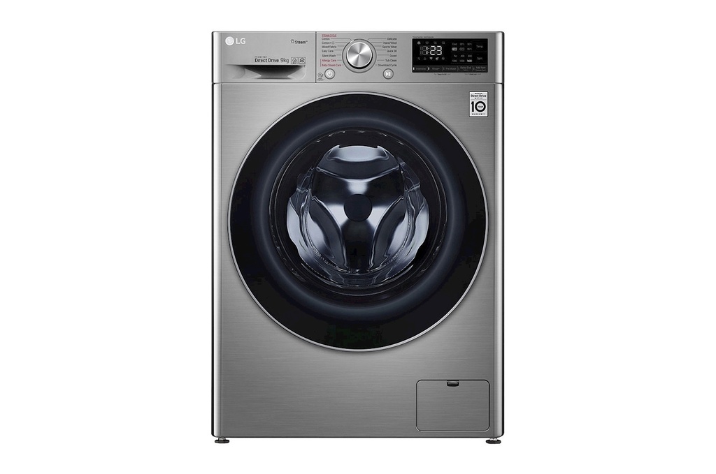 LG 1400rpm Front-Load Washing Machine, Silver – WV4149PVG