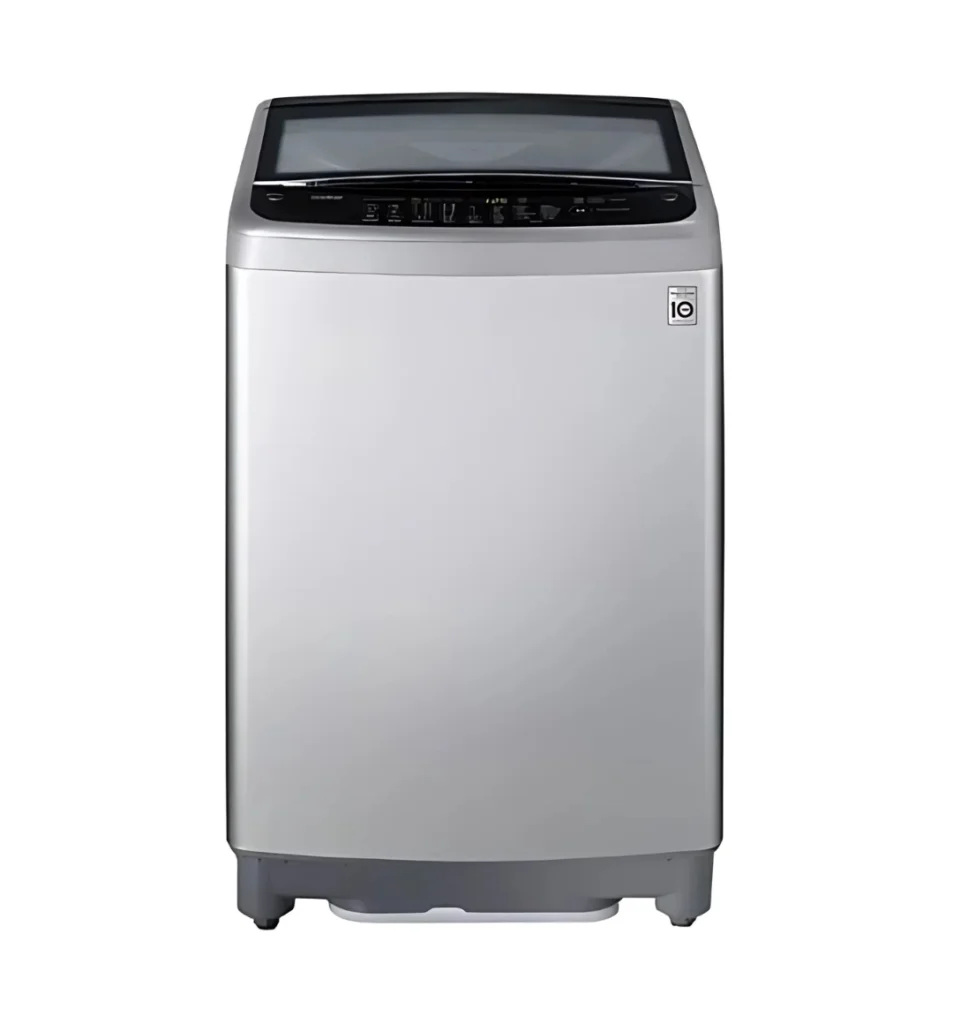 LG 18kg Smart Inverter Top-Load Washing Machine, Silver – T18V1NDHT7