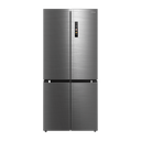Midea 568L Four-Door No Frost Quattro Inverter Refrigerator, Bru Steel – MDRM691MIE46
