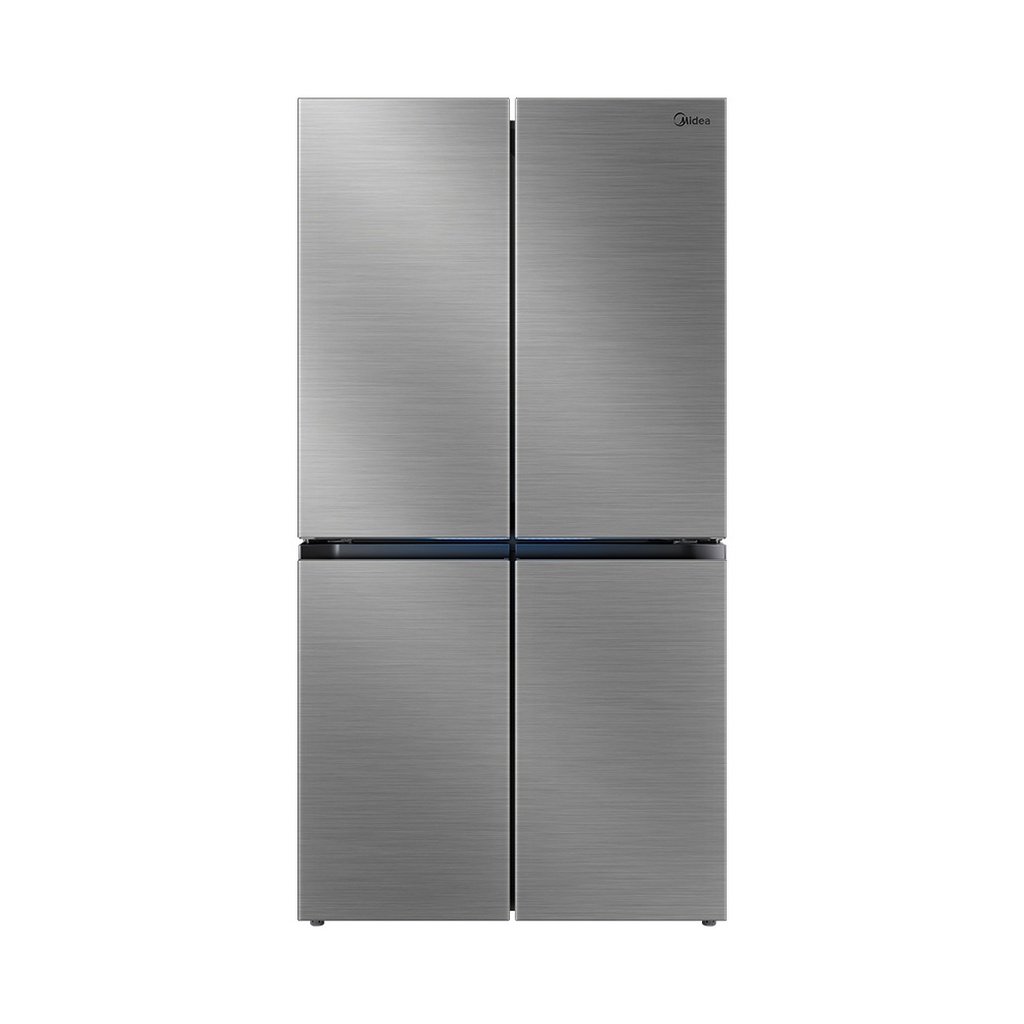 Midea 706L Four-Door No Frost Quattro Inverter Refrigerator, Bru Steel – MDRM923CIE46M