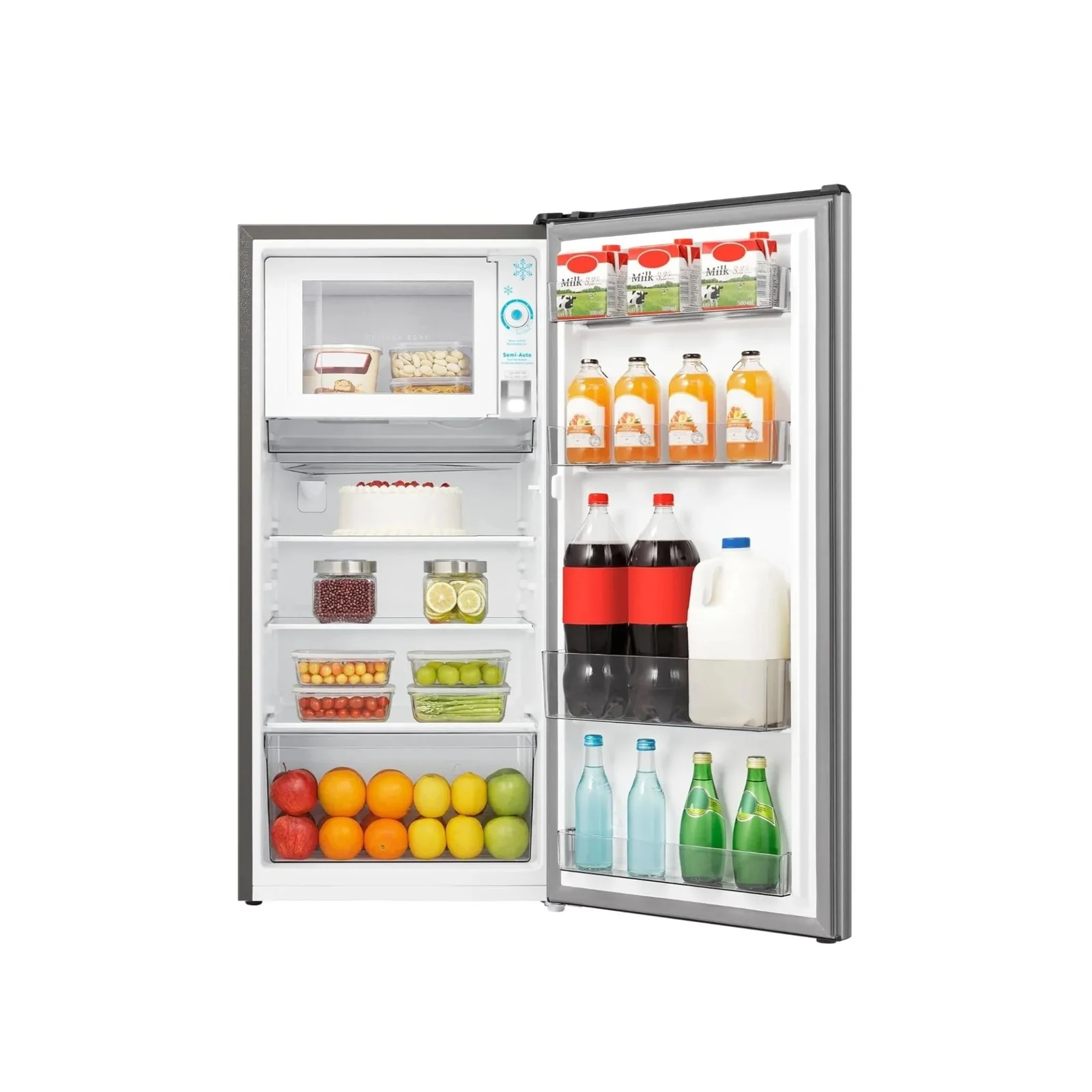 Hisense 152L Defrost Refrigerator, Silver – RR198N4ASU