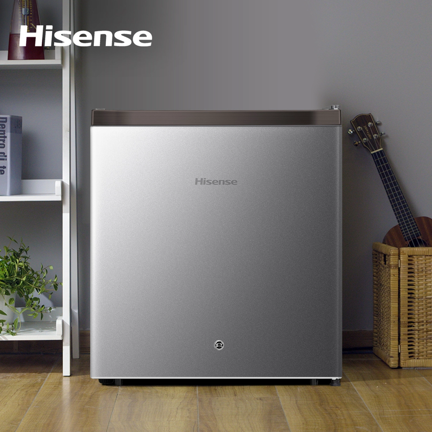 Hisense 45L 2.5CFT Defrost Refrigerator, Silver – RR60D4ASU