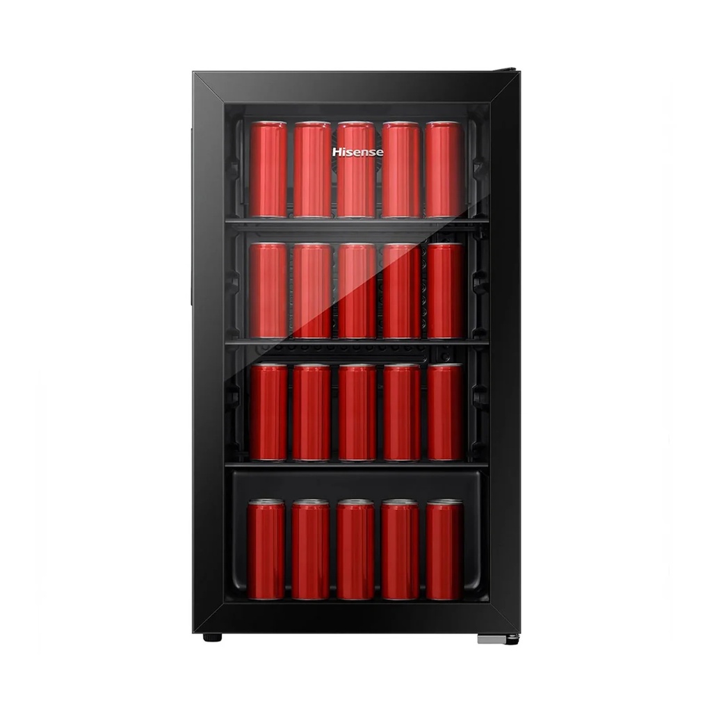 Hisense 122L 4.5CFT Beverage Cooler, Silver – RBC122N4ASU