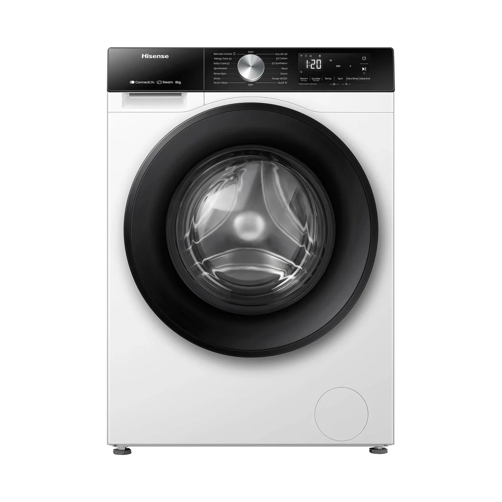 Hisense 9kg Heat Pump Tumble Dryer, White – DH3S902BW