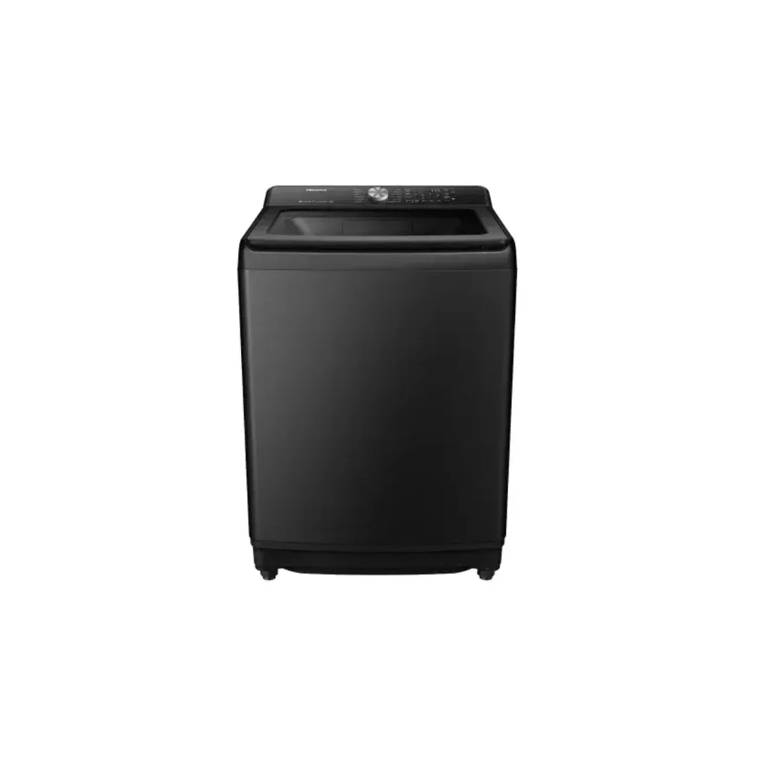 Hisense 21kg Inverter Top-Load Washing Machine, Black – WT5I2123DB