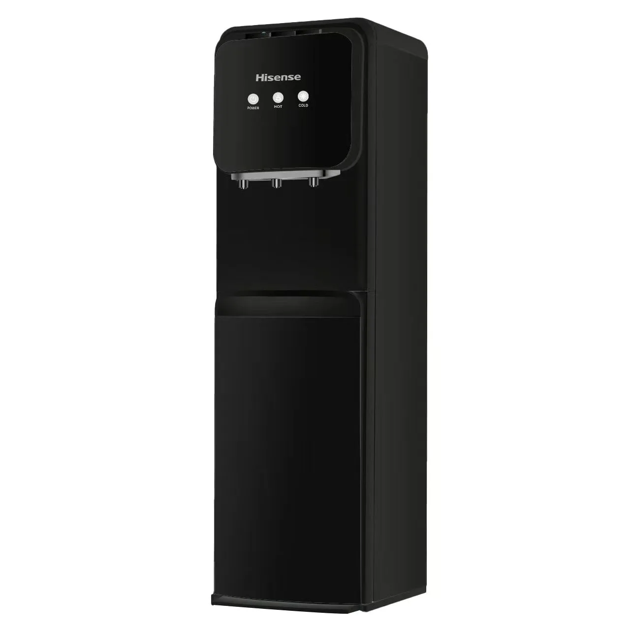 Hisense Bottom-Load 3-Faucet Water Dispenser, Black – H04WDBB3S3