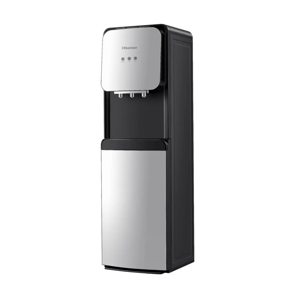 Hisense Bottom-Load 3-Faucet Water Dispenser, Silver – H04WDBS3S3