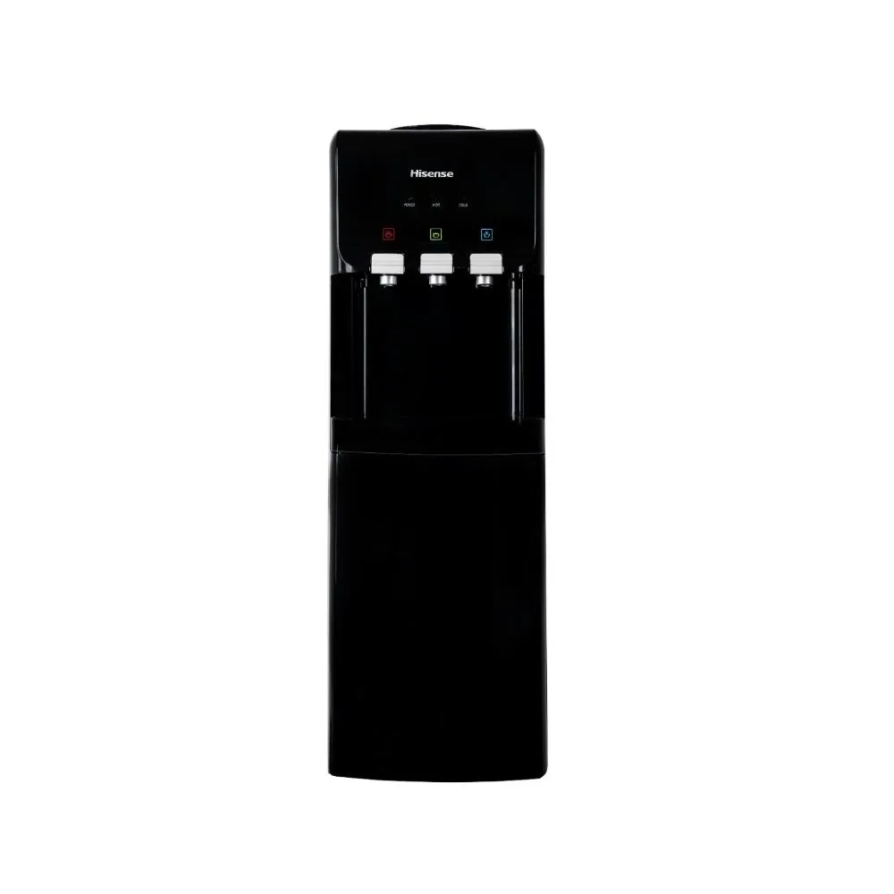 Hisense Top-Load 3-Faucet Cabinet Water Dispenser, Black – H96WDTB3S1