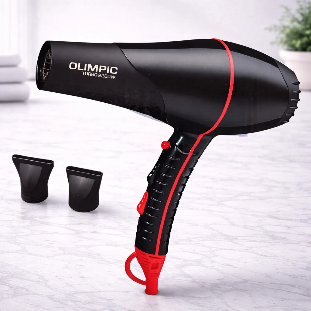 [OLD990BL] Olimpic 2200W Professional Hair Dryer Hair Styling Tool – OLD990BL