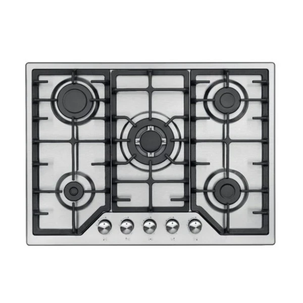 Superchef 90cm 5-Burner Gas Hob, Inox – DH-90 5G INX