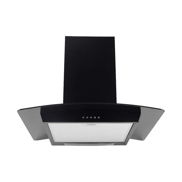 Superchef 60cm 650m³/h Cooker Hood, Black – IBER 60 BL