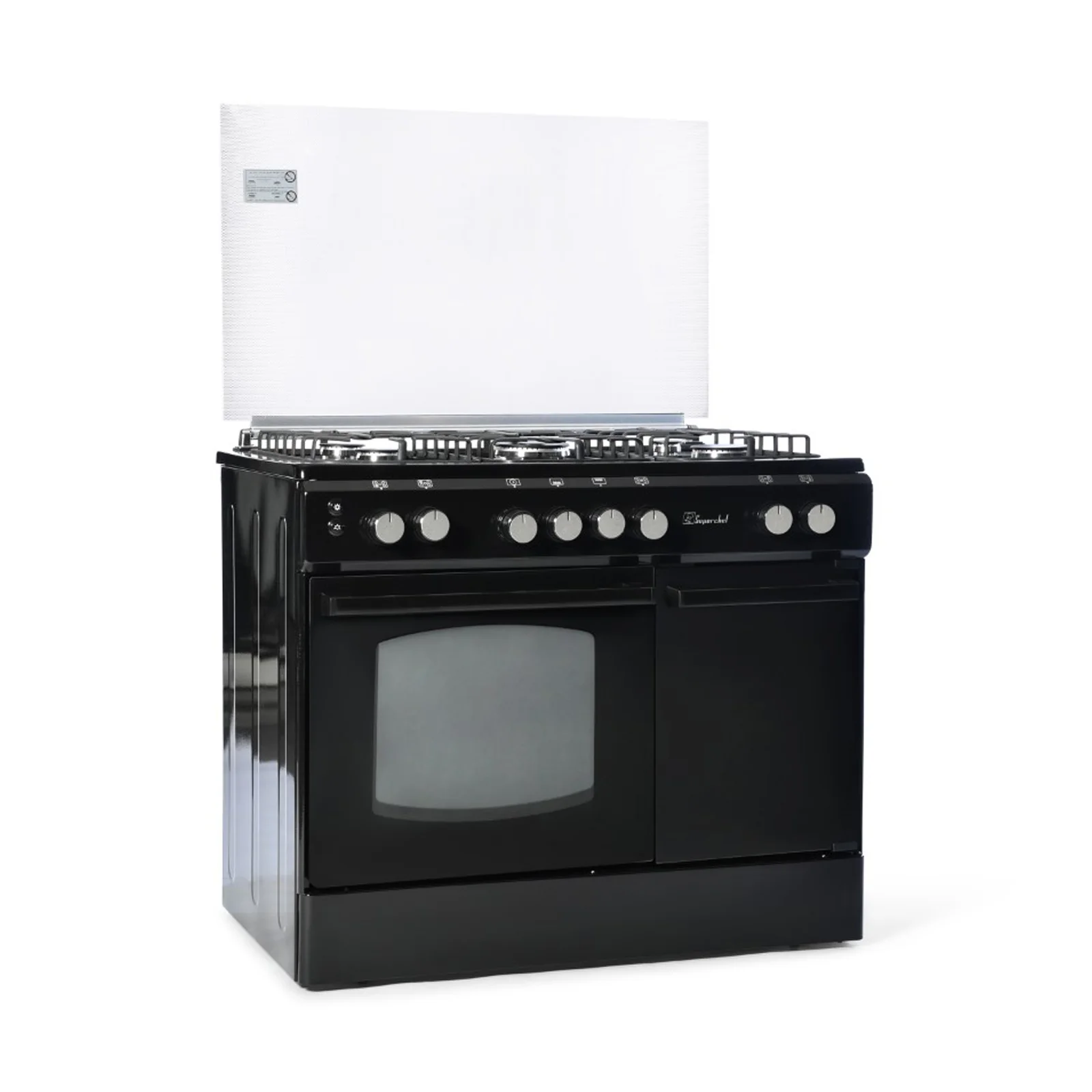 Superchef 90cm 5-Burner Gas Freestanding Cooker – DCB-941 PLUS BLK
