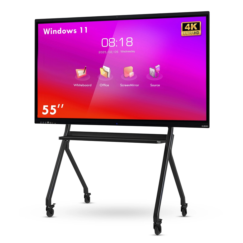 KB Elements 55" 4K UHD Interactive Display, Blue – ELT55P14DE