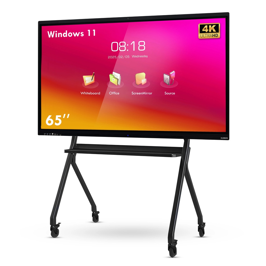 KB Elements 65" 4K UHD Interactive Display, Blue – ELT65P14DE