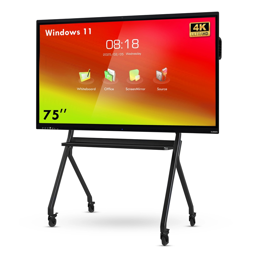 KB Elements 75" 4K UHD Interactive Display, Blue – ELT75P14DE