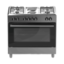 Midea 90cm Gas + Hotplates Freestanding Cooker – 36LMG6Y028