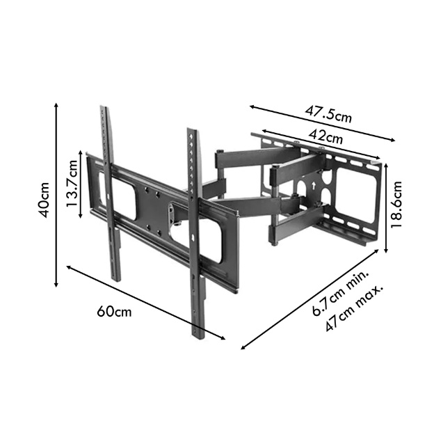 KB Elements 37–80" Wall-Mount TV Mount / Stand – L580