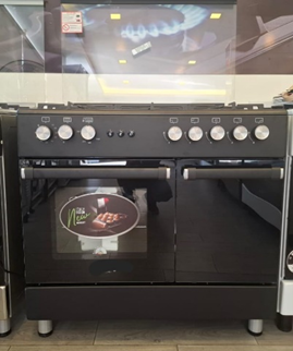 Mirage 90cm Freestanding Cooker, Black – 1009