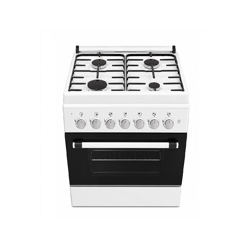 Mirage 60cm Freestanding Cooker, Black – GE1640
