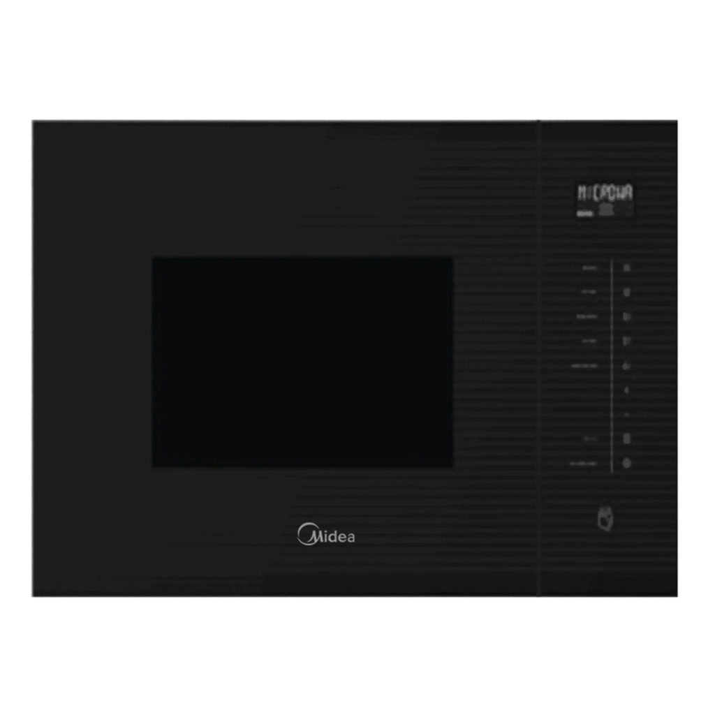 Midea 25L 900W Grill Microwave Oven, Black Glass – TG928HN6