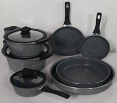 [SET 1836-GREY] Mirage Cookware SET 1836-GREY