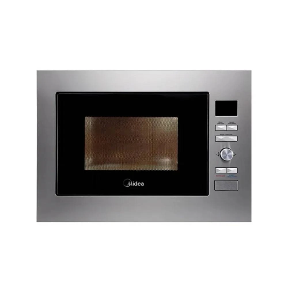 Midea 28L 900W Grill Built-in Microwave Oven, Stainless Steel – AG928B8I