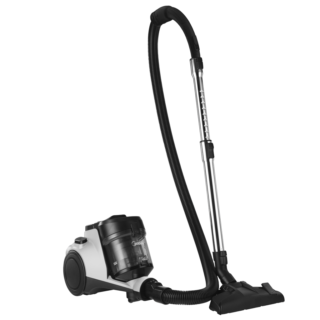 Midea Canister Vacuum Cleaner, White – MC08MEWH