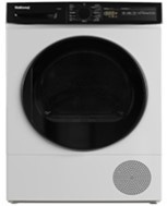 National Pro Heat Pump Tumble Dryer, White – DRC10W