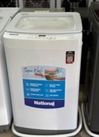 National Pro 15kg Top-Load Washing Machine, White – TL150JW