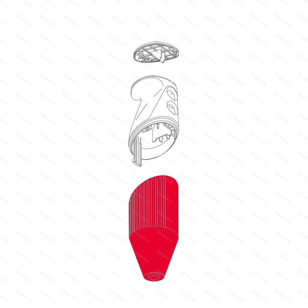 Bamix Casing-D White