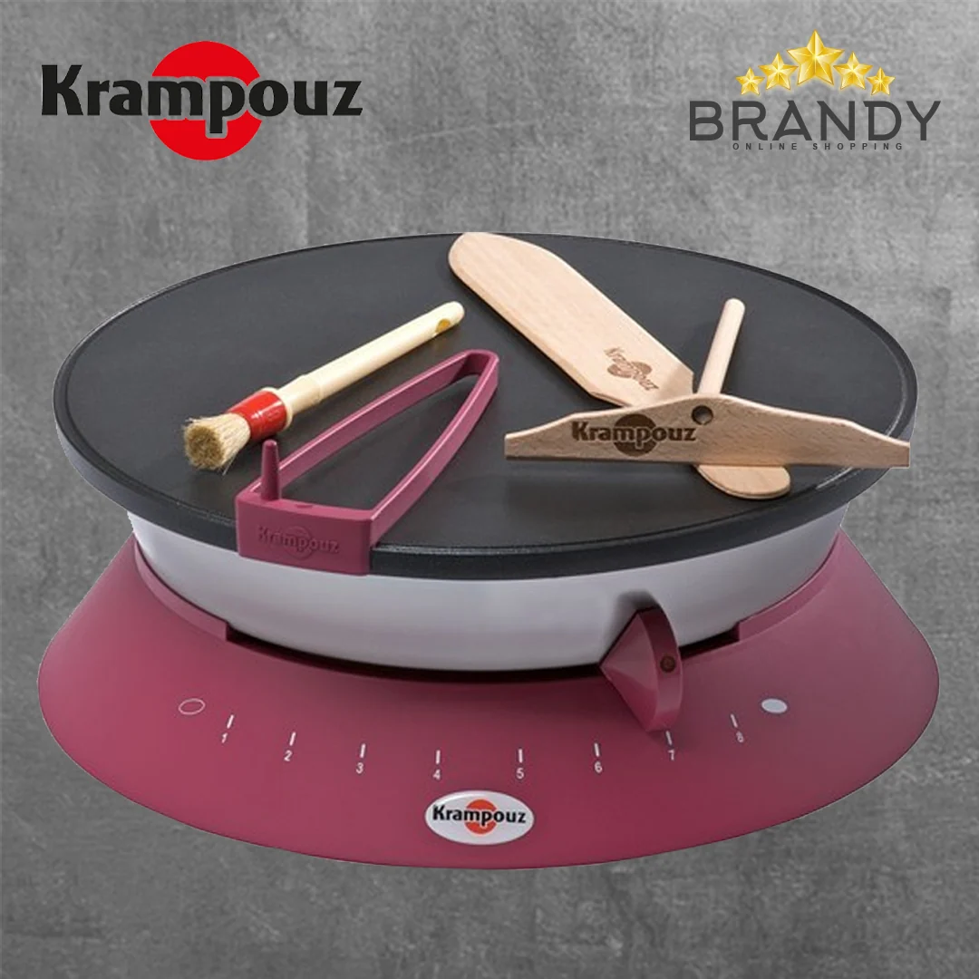 [KZ3033F] Krampouz Crèpière électrique Diabolo 33cm - Fuchia – KZ3033F