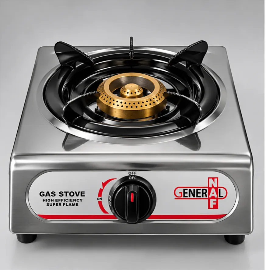 GENERAL NAF  stainless steel Single-Burner Gas Stove