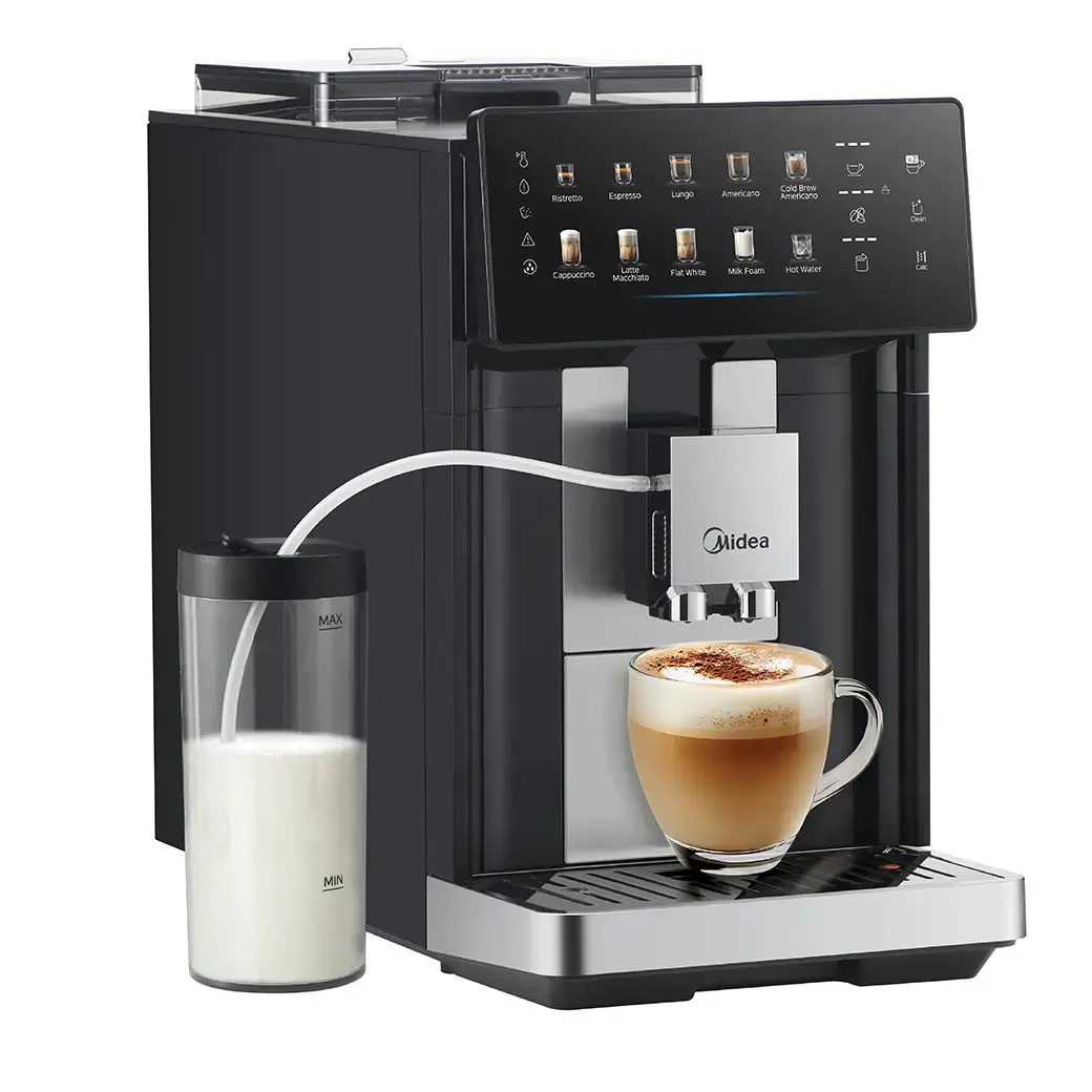 Midea Fully Automatic Built-In Grinder Coffee Machine / Coffee Maker – MCA-15B0FADMCPK